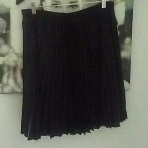 Jason Wu black pleated skirt